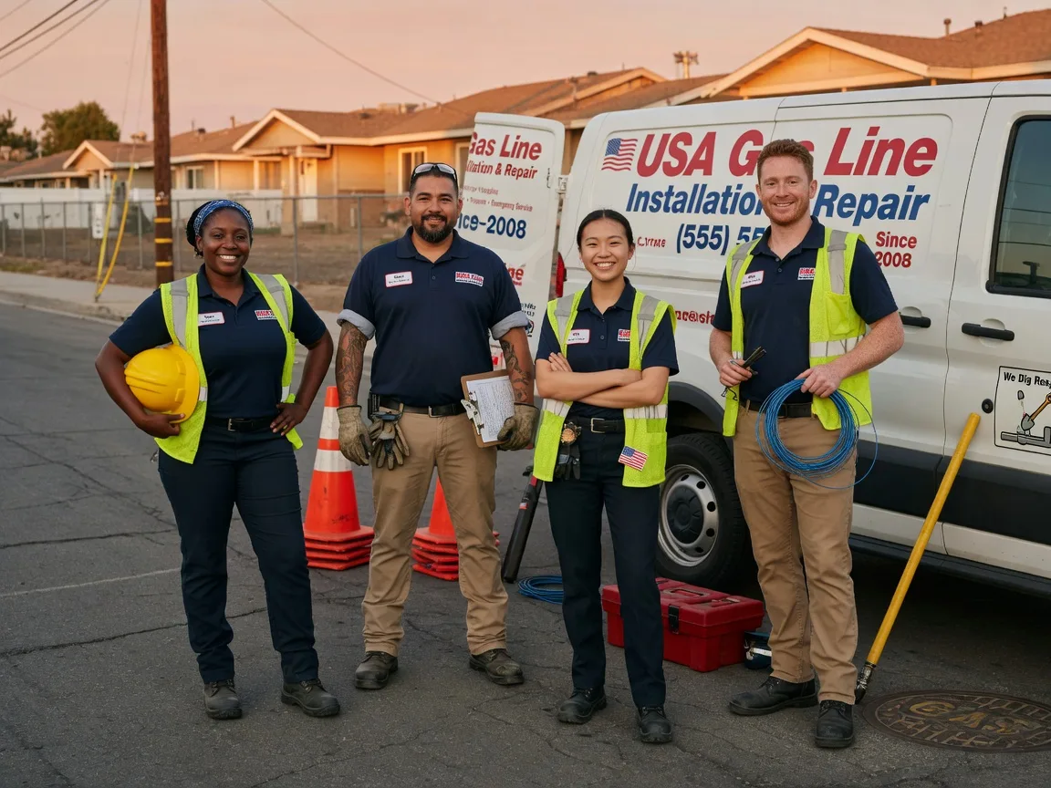 Gas Line Installation company in Prescott, KS